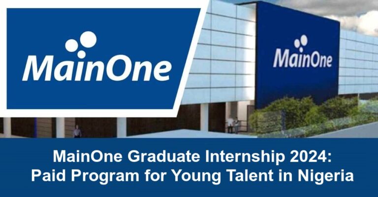 MainOne Graduate Internship 2024