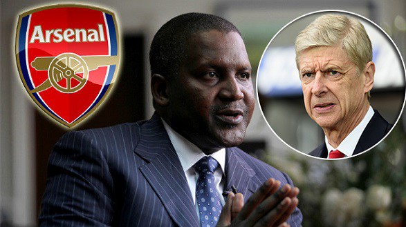 Why Aliko Dangote Regrets Not Buying Arsenal for $2 Billion