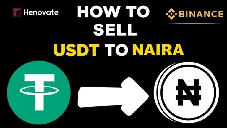 How to Sell USDT to Naira on Binance P2P