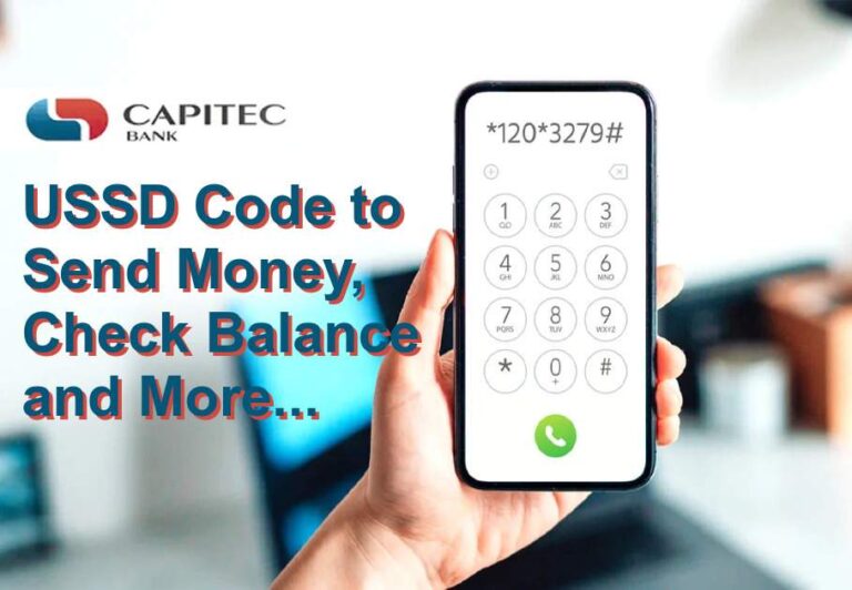 Using Capitec USSD Code to Send Money, Check Balance and More